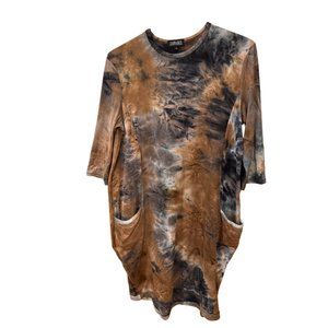 JAPPAREL TIE DYE DRESS - XL